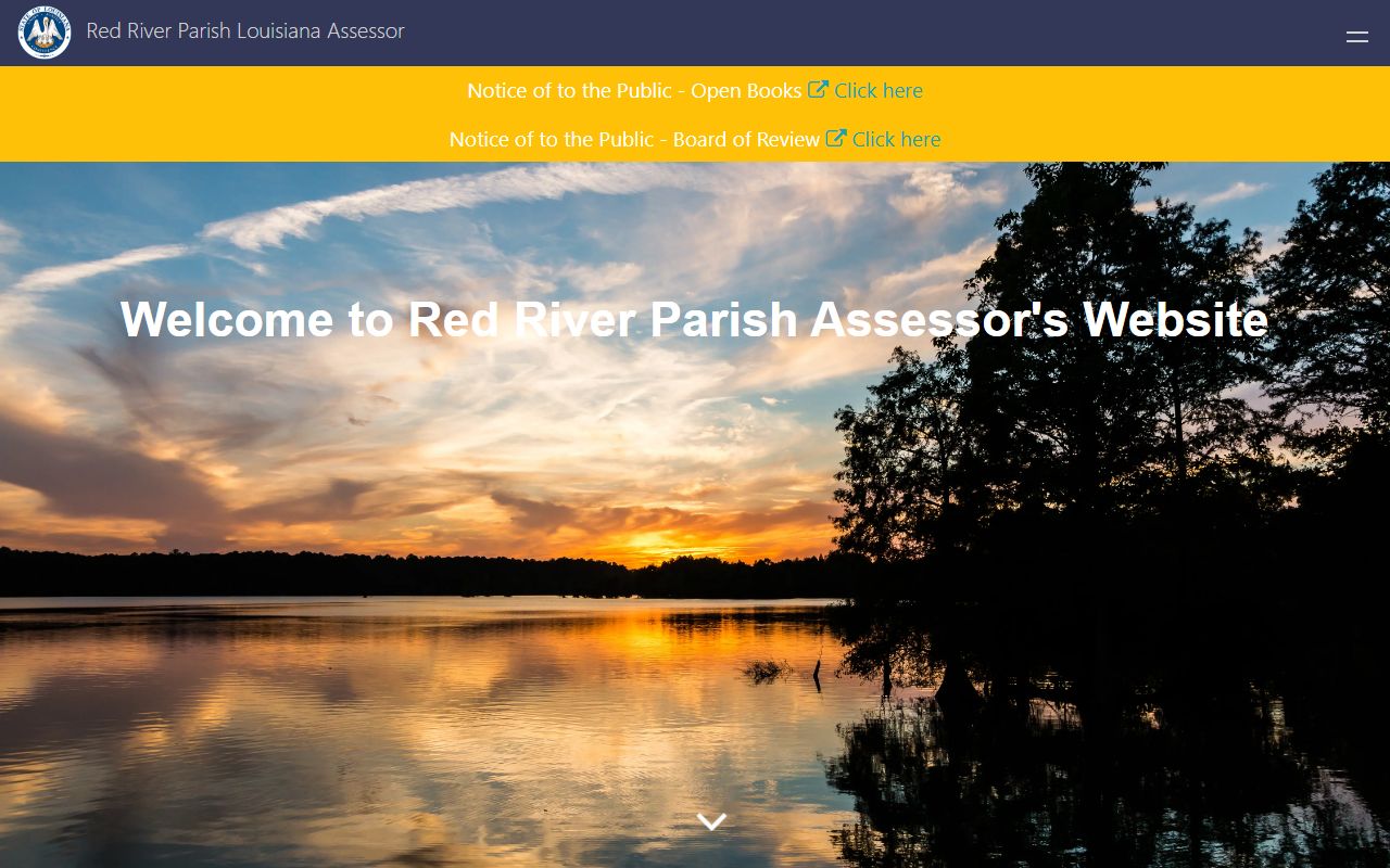 Red River Parish Assessor website
