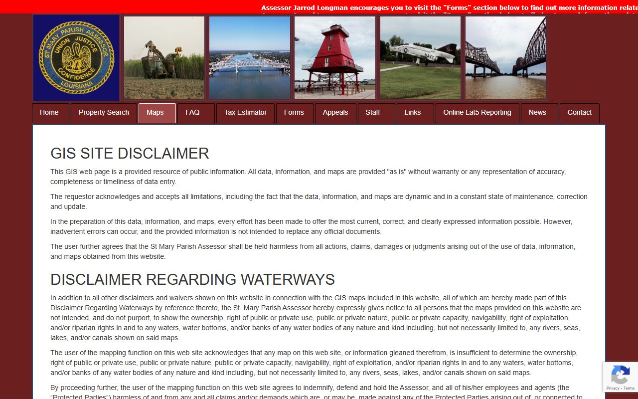 St. Mary Parish Assessor property maps