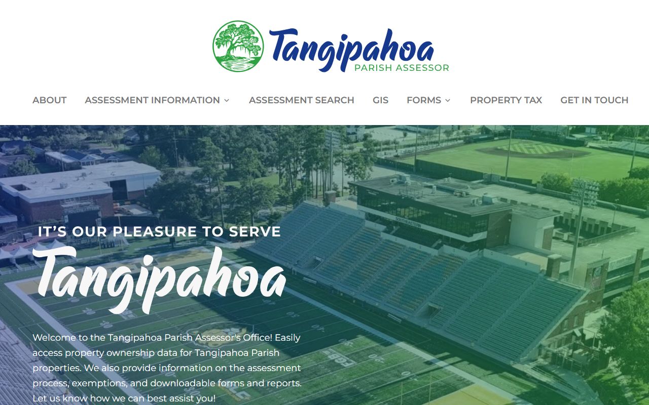 Tangipahoa Parish Assessor website